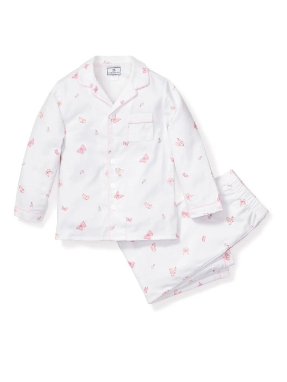 Petite Plume Infant Pajama Set 12/18M Butterfly Print Modacrylic & Cotton